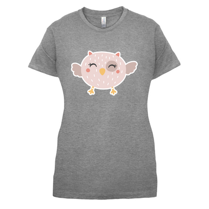 Smiley Face Baby Owl T Shirt