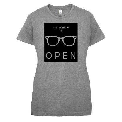 Library Is Open T Shirt
