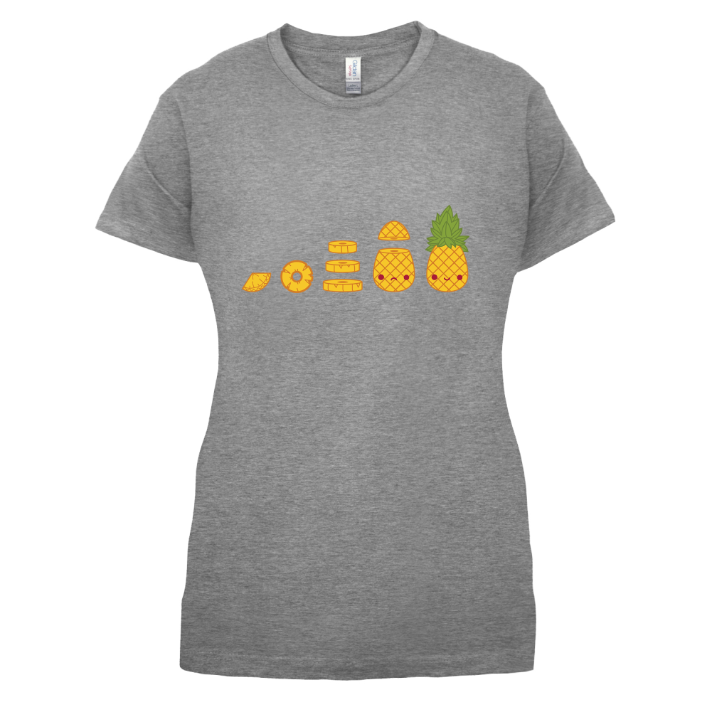 Evolution Of Pineapple T Shirt