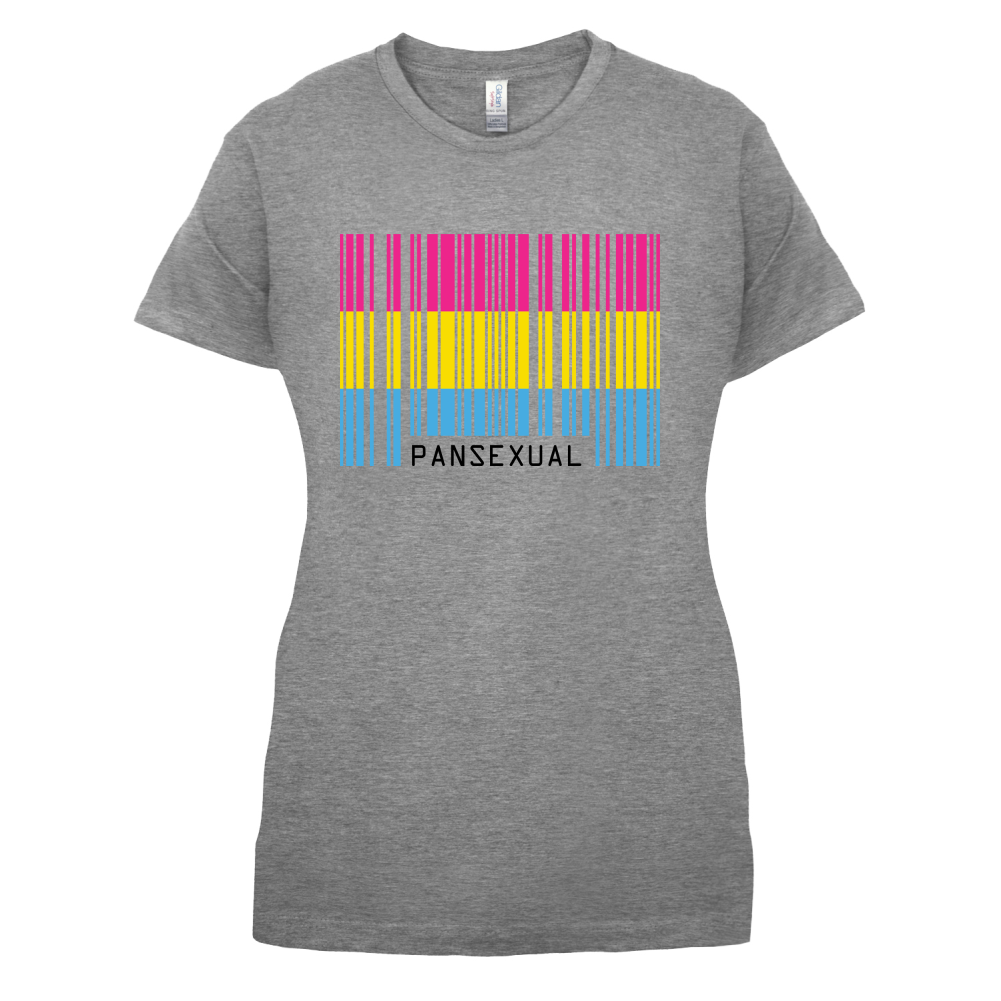 LGBT Barcode Flags - Pan Sexual T Shirt