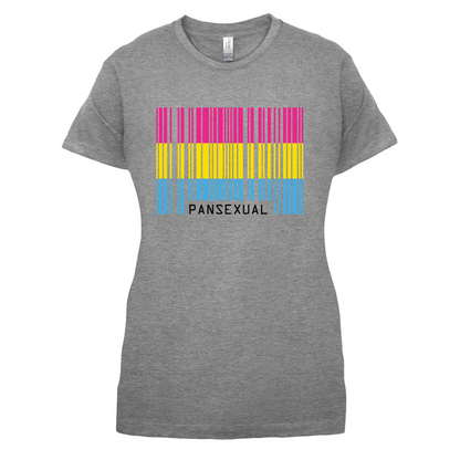 LGBT Barcode Flags - Pan Sexual T Shirt