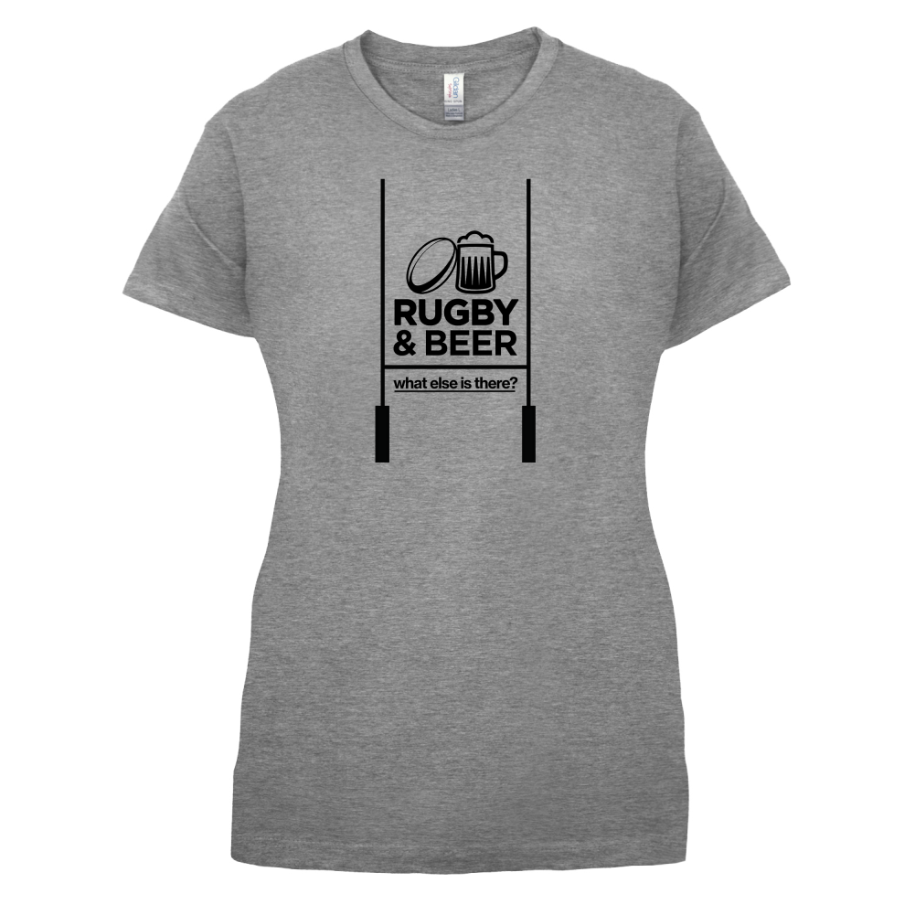 Rugby And Beer T Shirt