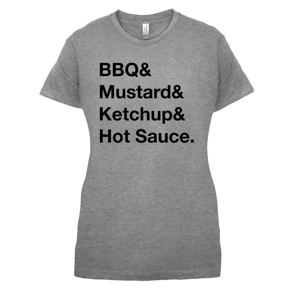BBQ & Mustart & Ketchup T Shirt