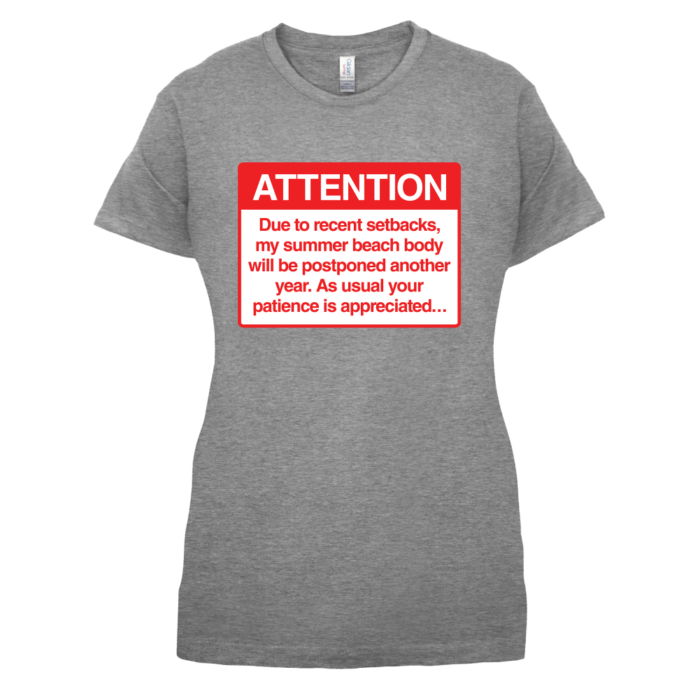 Summer Body Postponed T Shirt