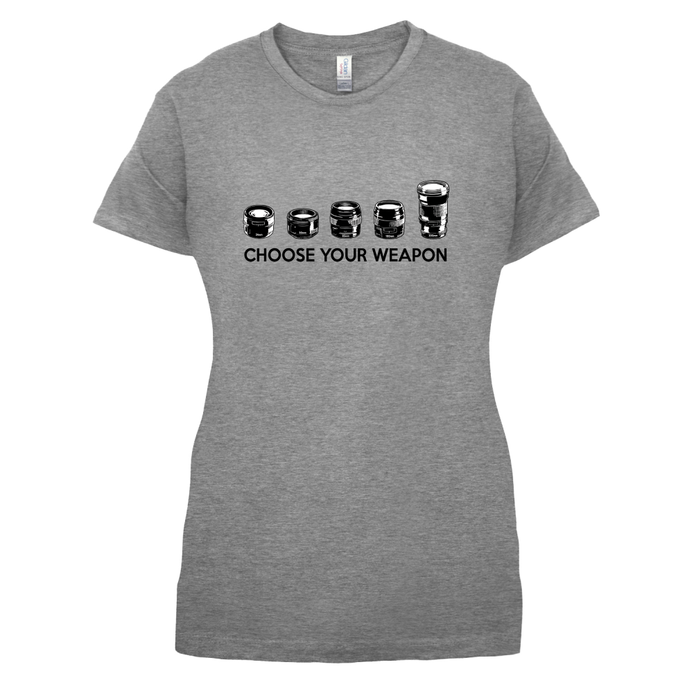 Choose your Weapon (Camera Lenses) T Shirt