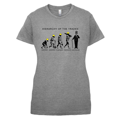 Hierarchy of Trades Electricians T Shirt