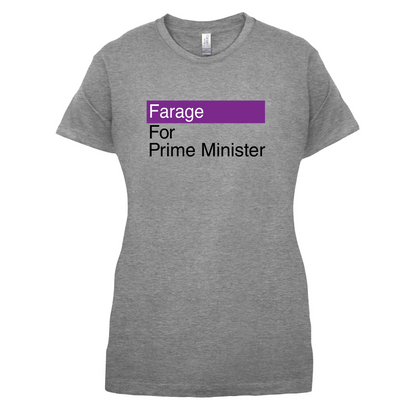 Farage for Prime Minister T Shirt