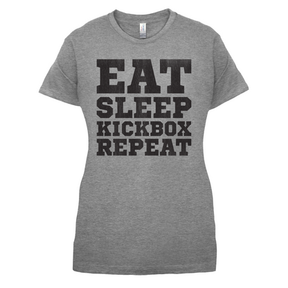 Eat Sleep Kickbox REPEAT T Shirt
