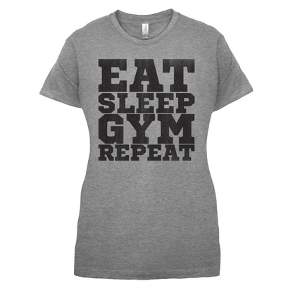 Eat Sleep Gym REPEAT T Shirt
