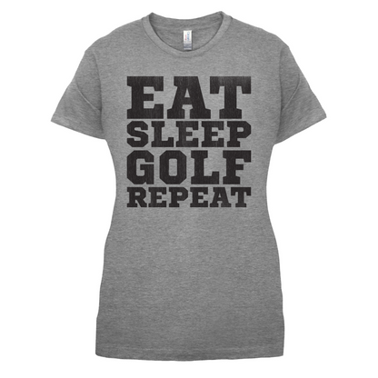 Eat Sleep Golf REPEAT T Shirt