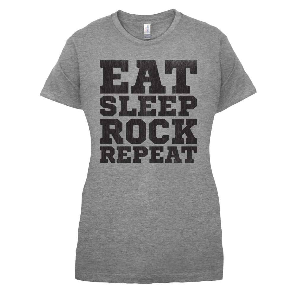 Eat Sleep Rock REPEAT T Shirt
