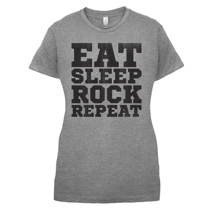 Eat Sleep Rock REPEAT T Shirt