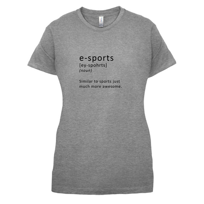 Funny Definition E-Sports T Shirt