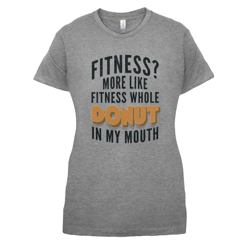 Fitness Donut In My Mouth T Shirt