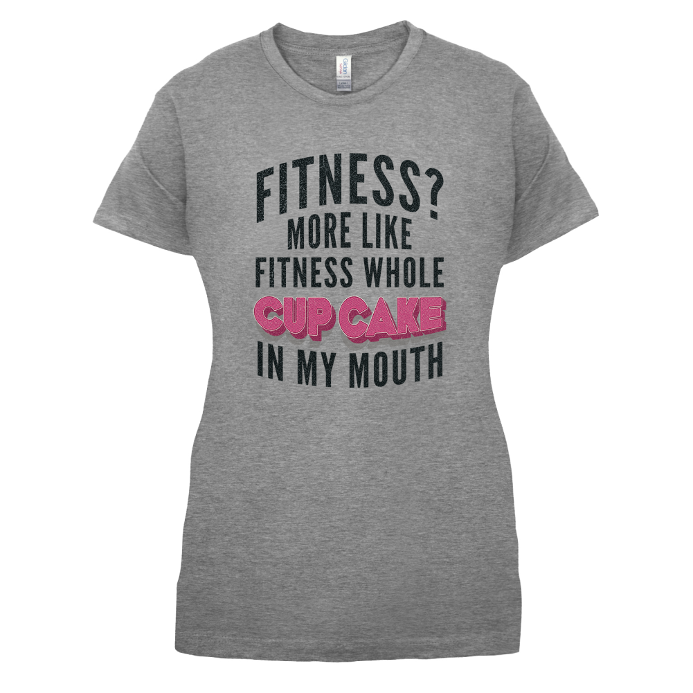 Fitness Cupcake In My Mouth T Shirt