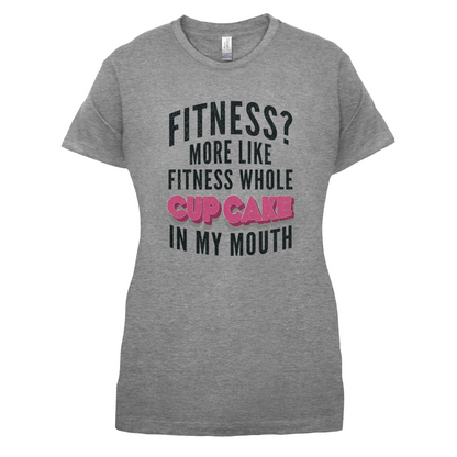 Fitness Cupcake In My Mouth T Shirt