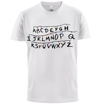Stranger Alphabet T Shirt
