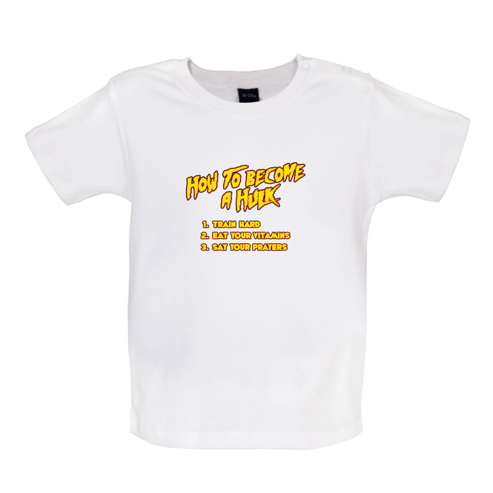 Hulk Checklist Baby T Shirt