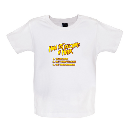 Hulk Checklist Baby T Shirt