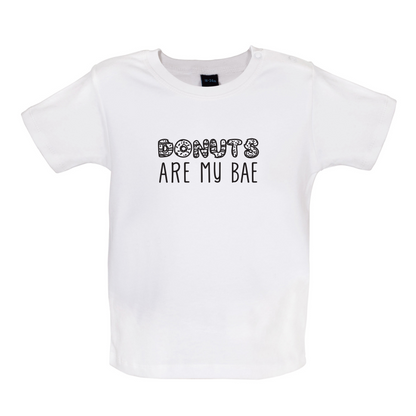 Donuts Are My Bae Baby T Shirt