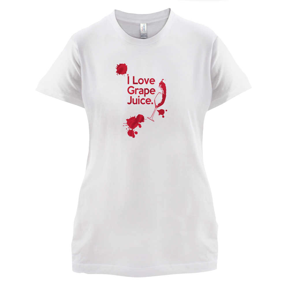 I Love Grape Juice T Shirt