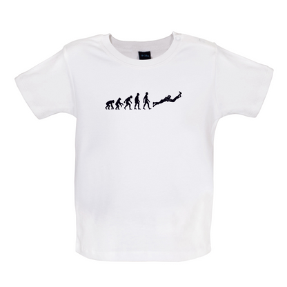 Evolution Of Man RKO (Outta Nowhere) Baby T Shirt