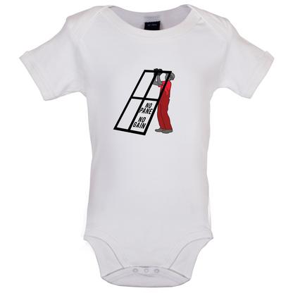 No Pane No Gain Baby T Shirt