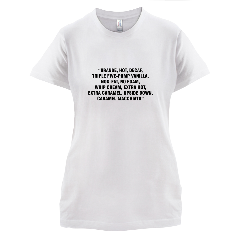 Long Coffee Order T Shirt