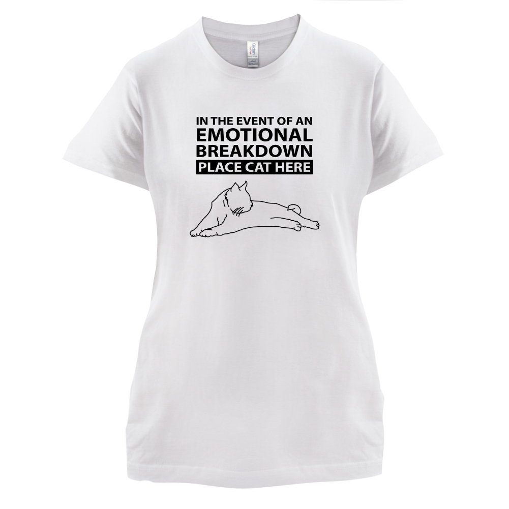 Emotional Breadown Place Cat Here T Shirt