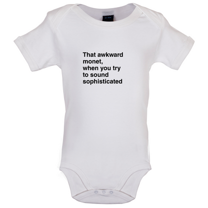 That Awkward Monet Baby T Shirt