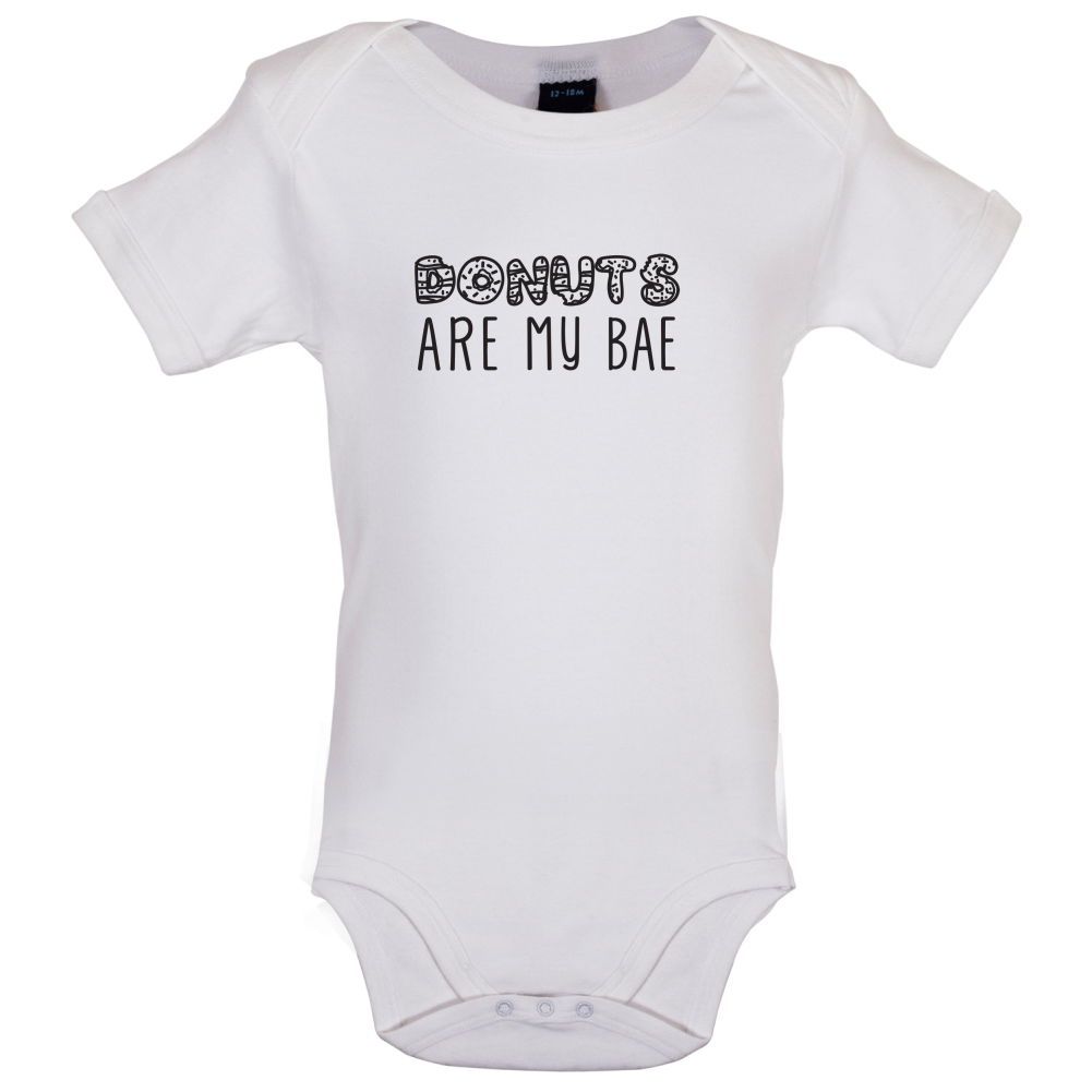 Donuts Are My Bae Baby T Shirt