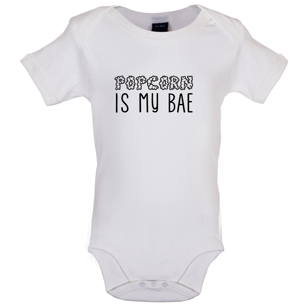 Popcorn Is My Bae Baby T Shirt