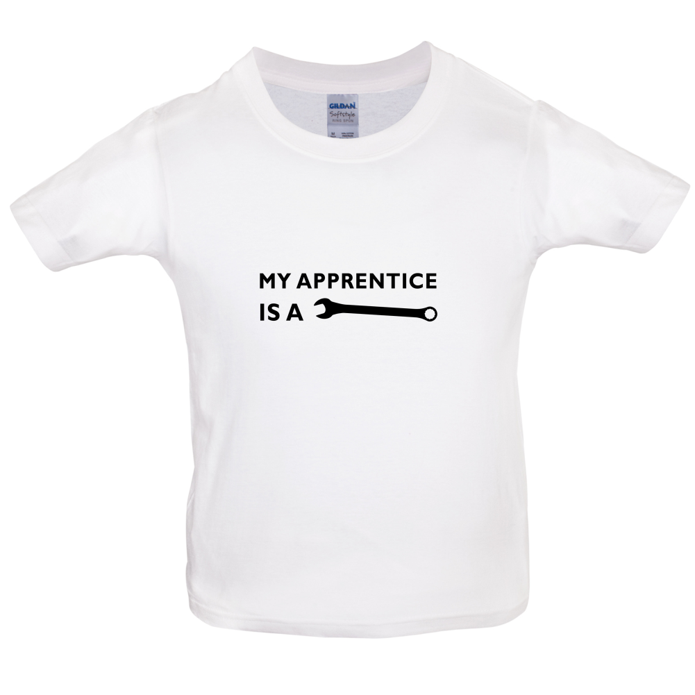 My Apprentice Is A Tool Kids T Shirt