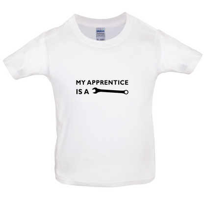 My Apprentice Is A Tool Kids T Shirt