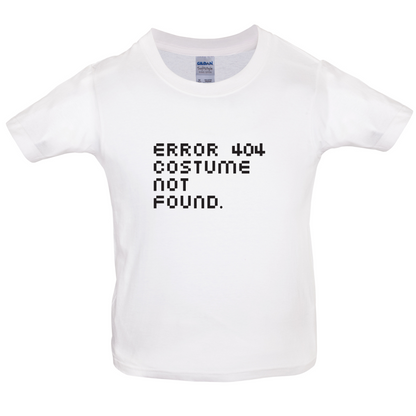 Error 404 Kids T Shirt