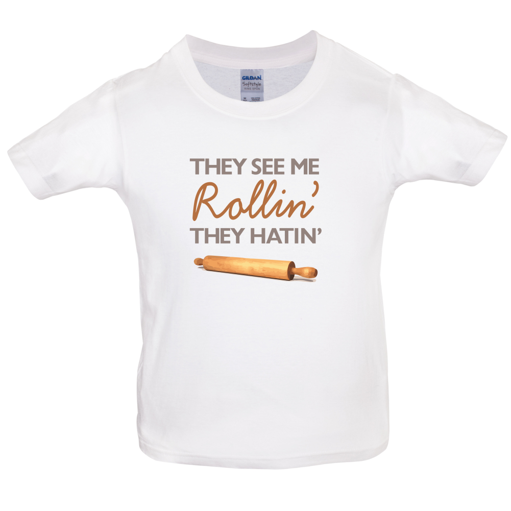 They See Me Rollin' Kids T Shirt