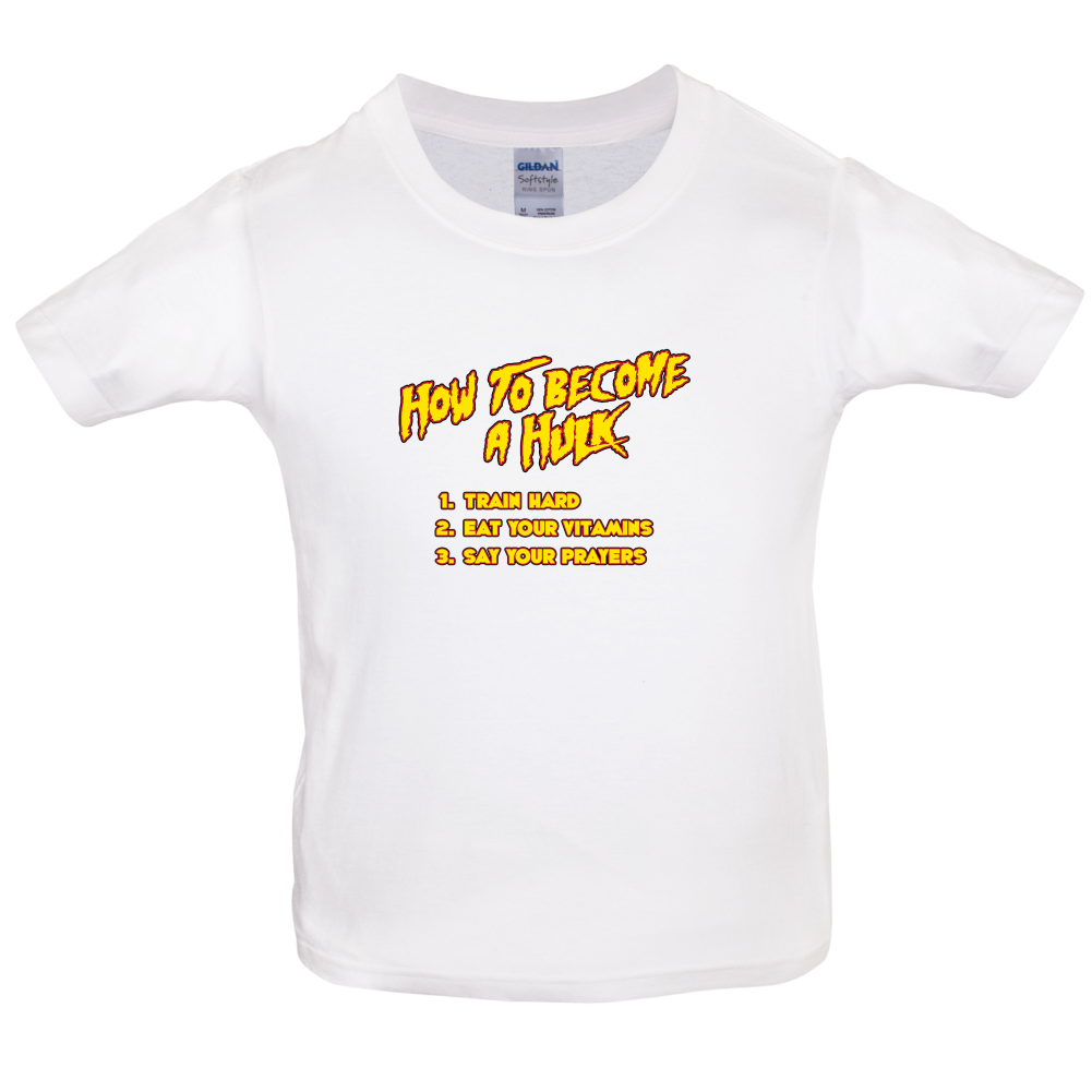 Hulk Checklist Kids T Shirt