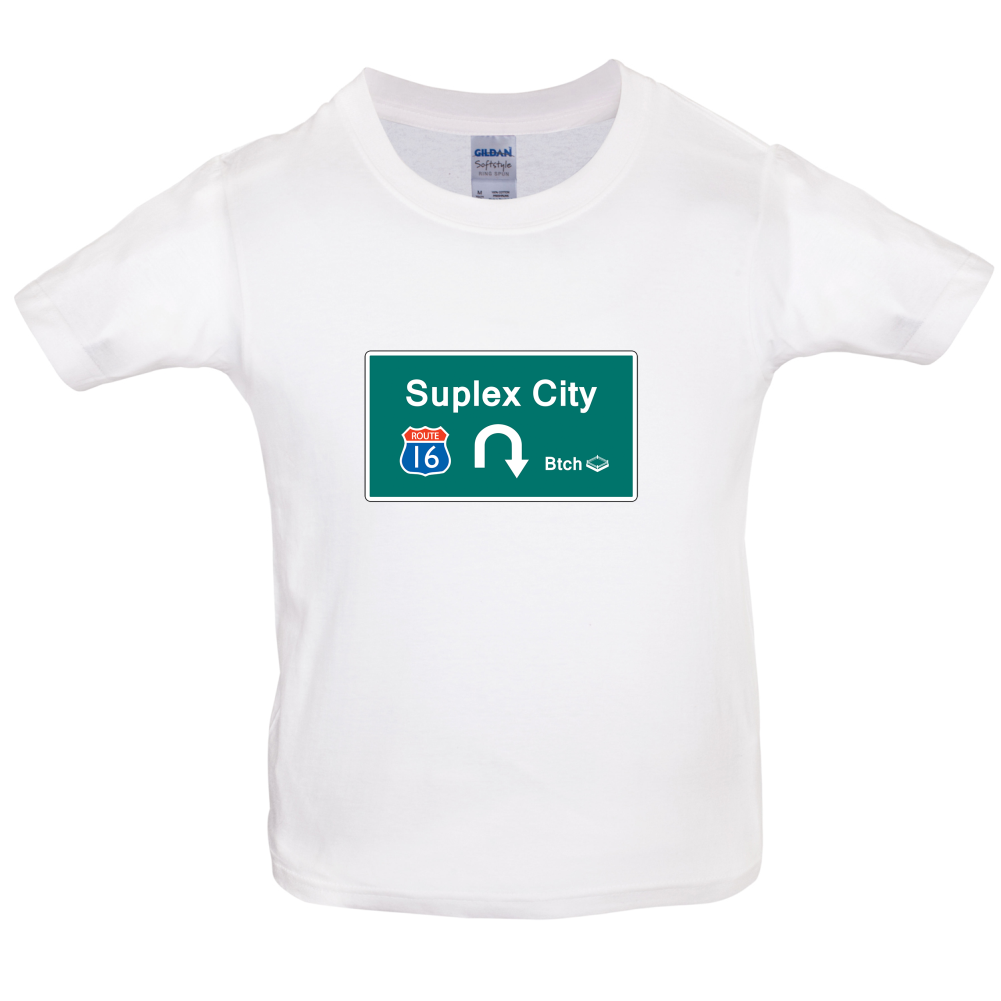 Suplex City Kids T Shirt