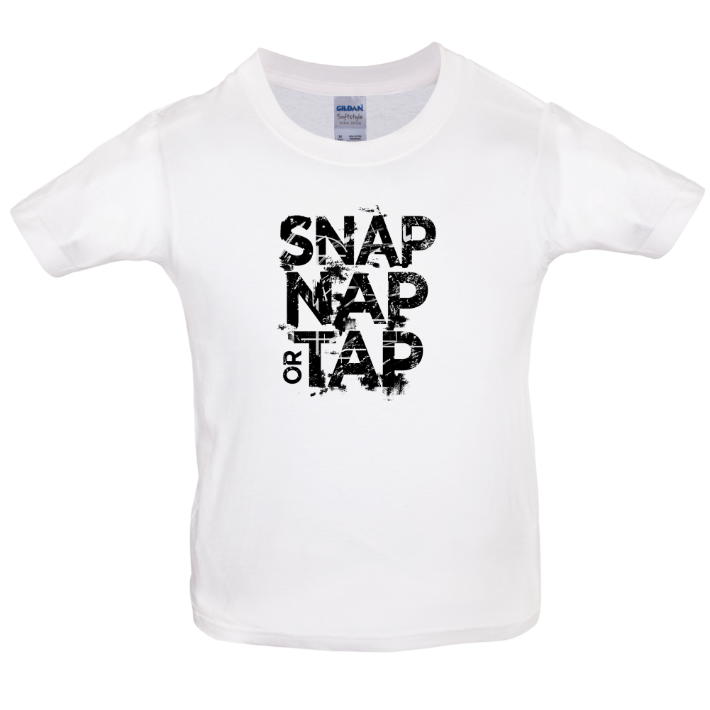 Snap Nap Or Tap Kids T Shirt