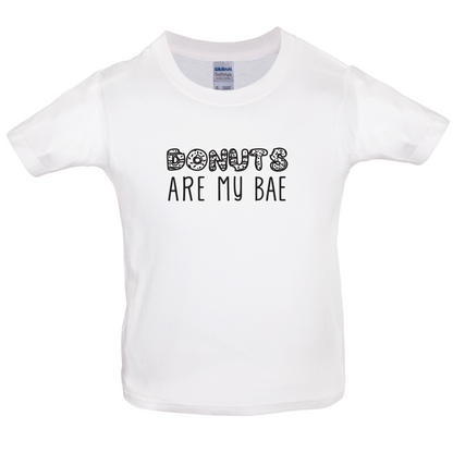 Donuts Are My Bae Kids T Shirt