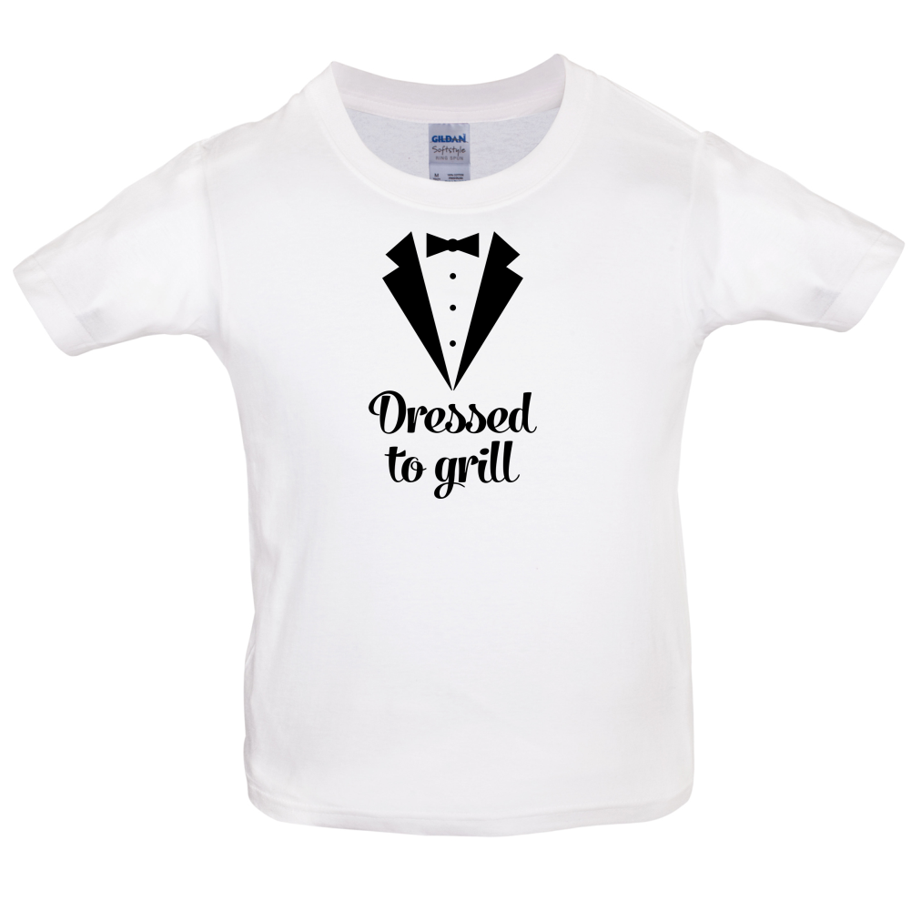 Dressed To Grill Kids T Shirt