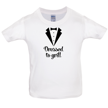 Dressed To Grill Kids T Shirt