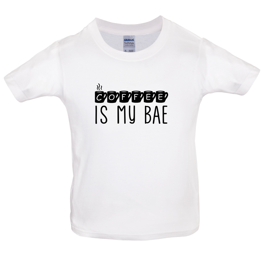 Coffee Is My Bae Kids T Shirt