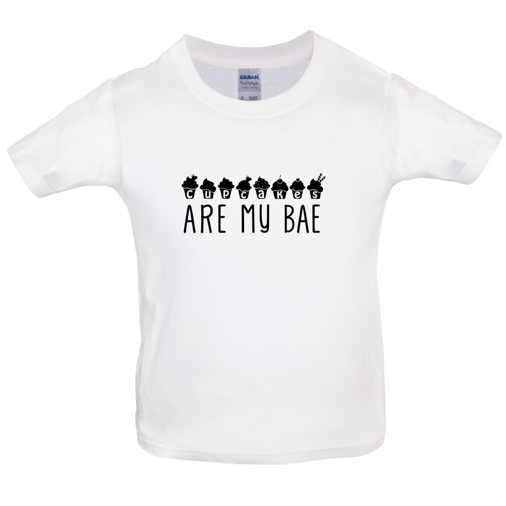 Cupcakes are My Bae Kids T Shirt