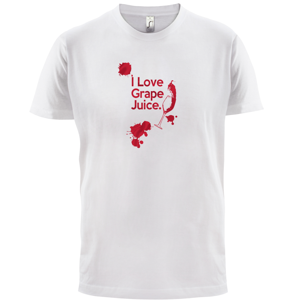 I Love Grape Juice T Shirt