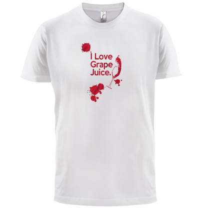 I Love Grape Juice T Shirt