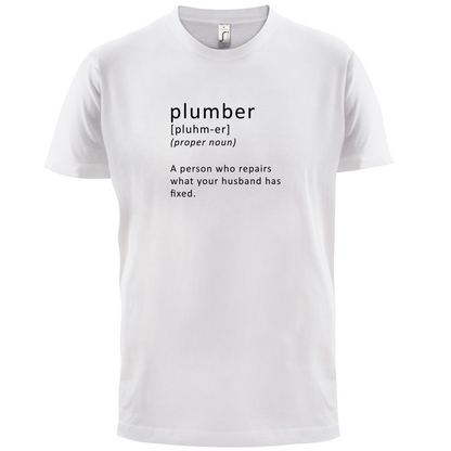 Define Plumber T Shirt