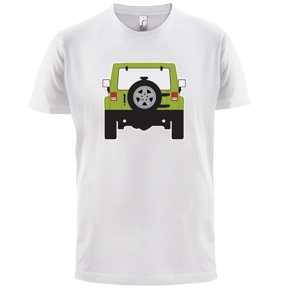 JW Rear Hyper Green T Shirt
