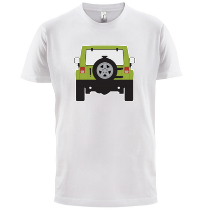 JW Rear Hyper Green T Shirt
