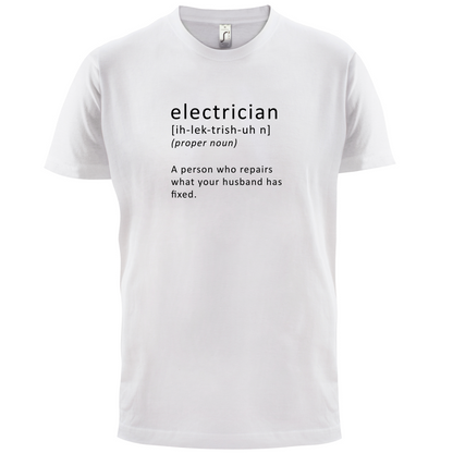 Electrician Who Repairs T Shirt
